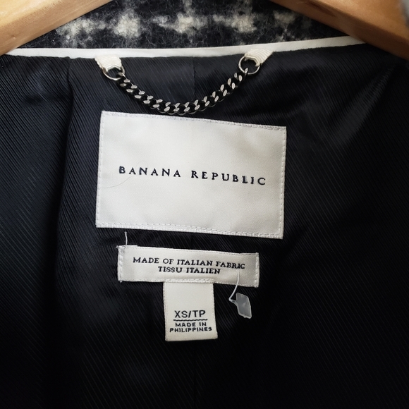Banana Republic Black and White Wool XS - Picture 9 of 12